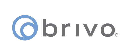 A black and white logo of the word brive.