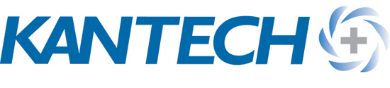 A blue and white logo of the tech company.
