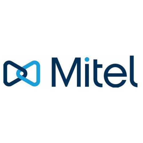 A picture of mitel logo.