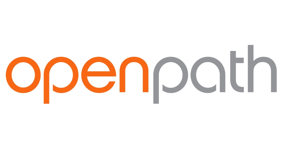 A logo of open path